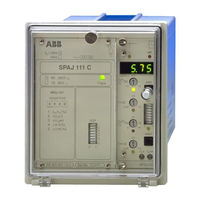 ABB SPAJ 111 C User Manual