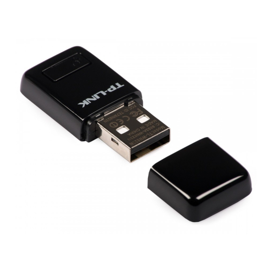 TP-Link TL-WN823N Quick Start Manual