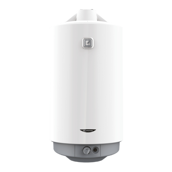 Ariston Thermo S/SGA BF X 80 EE Installation And Maintenance Instructions Manual