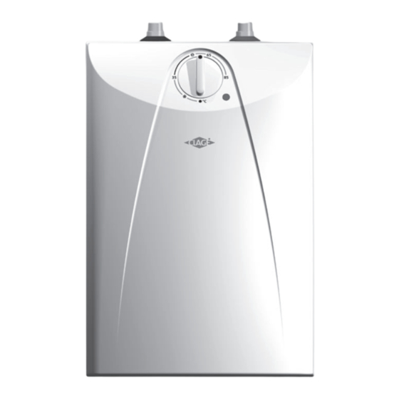 clage S5-U Installation And Operating Instructions Manual
