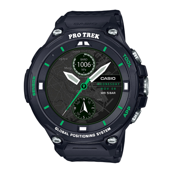 Casio WSD-F20A User Manual