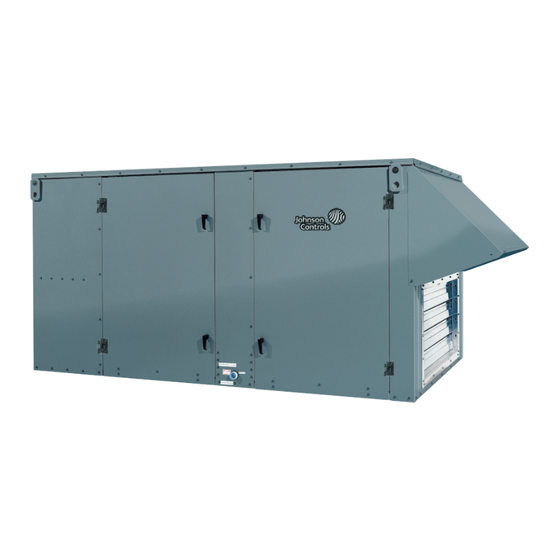 Johnson Controls JRE Series Installation Operation & Maintenance