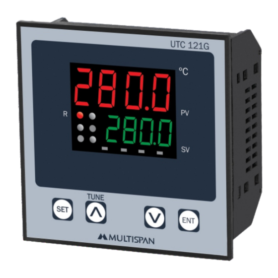 MULTISPAN UTC-121G Manual
