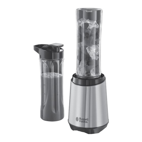 Russell Hobbs MIX & GO STEEL RHBL300 Instructions And Warranty