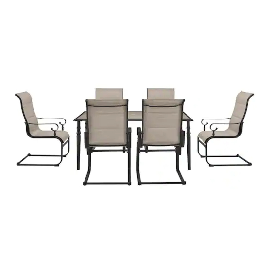 HAMPTON BAY GLENRIDGE FALLS FCS80433-ST-2 Use And Care Manual