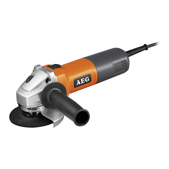 AEG WS 6-100 Original Instructions Manual