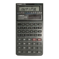 CASIO fx-991D User Manual