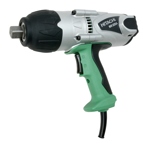 Hitachi WR 22SA Handling Instructions Manual