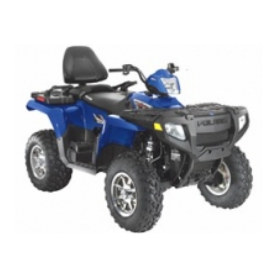 Polaris Sportsman 800 EFI Touring Quadricycle Owner's Manual