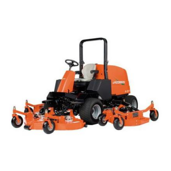 Jacobsen R-311T Parts & Maintenance Manual