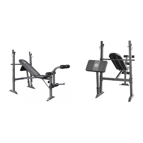 Master SIT UP BENCH MASTER Nemesis Manuals