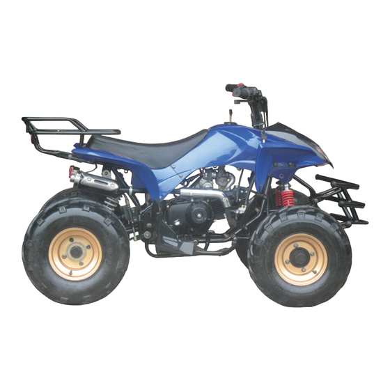 Coolster ATV-3125A Owner's Manual