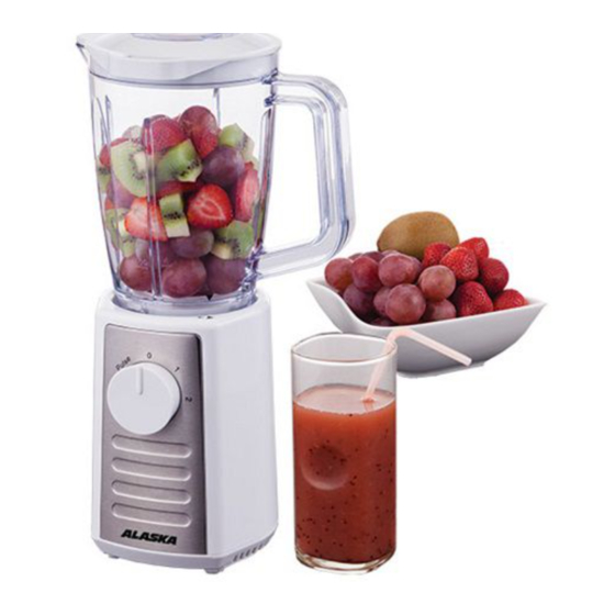 ALASKA TB1065 Blender Manuals
