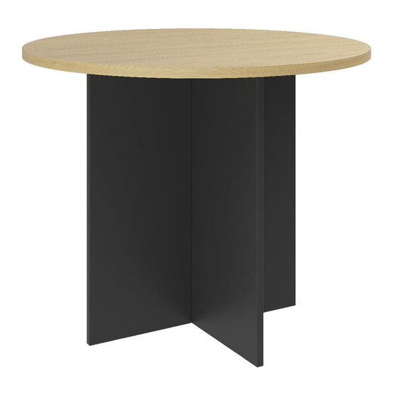 J.Burrows TORO MEETING TABLE JBTORO9MT Manuals