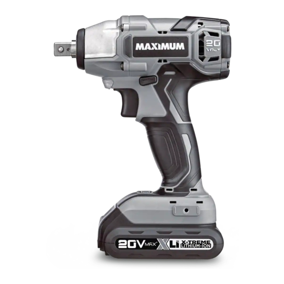 Maximum 20V max* Manuals