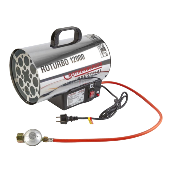 Rothenberger Industrial Roturbo 12000 Instructions For Use Manual