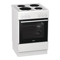 Gorenje E613E17WKE Detailed Instructions
