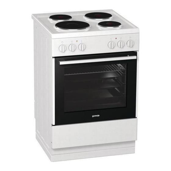 Gorenje E617E17WKA Detailed Instructions