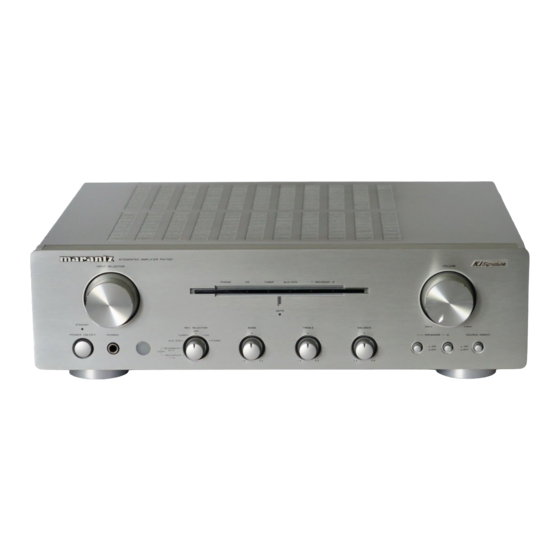 Marantz PM7001KI Service Manual