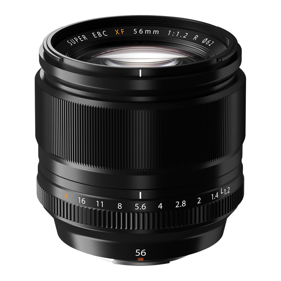 FujiFilm XF56mmF1.2 R Simple Manual