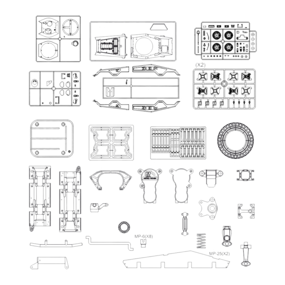Metal Origin Sd.Kfz.234/2 PUMA Instructions Manual