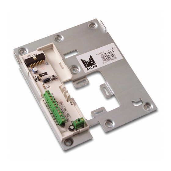 Alcad SCM-051 Manual