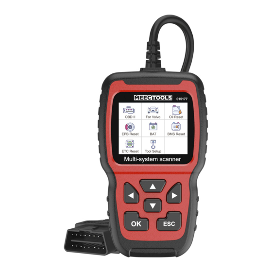 Meec tools 015177 Operating Instructions Manual