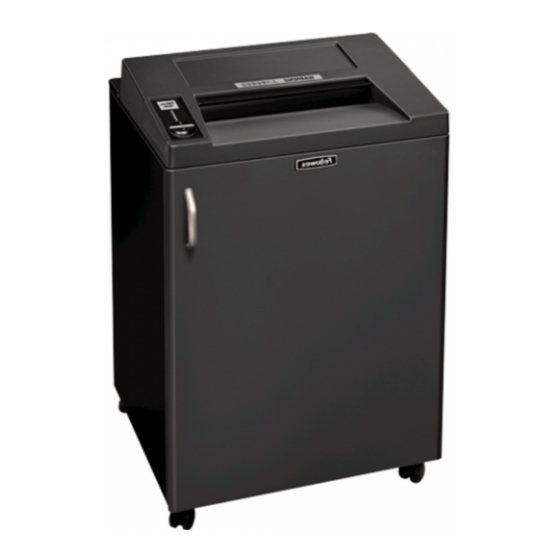 Fellowes FORTISHRED 4850C Instructions Manual
