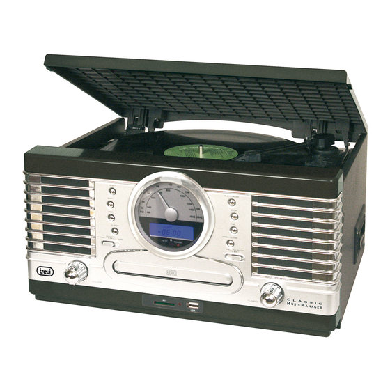 Trevi TT 1064 E Instructions For Use Manual