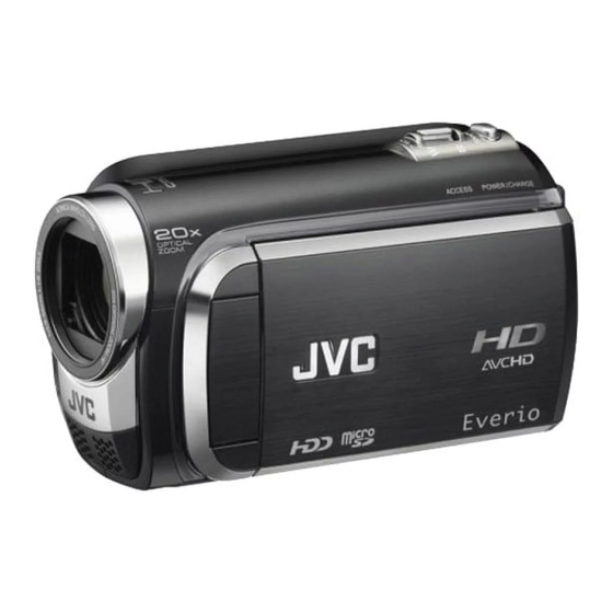 JVC GZ-HM200BEK Instructions Manual