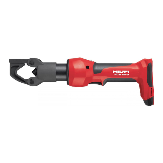 Hilti NCR 060 II-A22 Manual