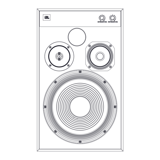 Harman JBL 4312SE Owner's Manual