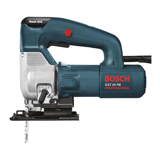 Bosch GST 2000 Manuals