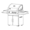 Grill Napoleon MIRAGE 485 Assembly And Operating Instructions Manual