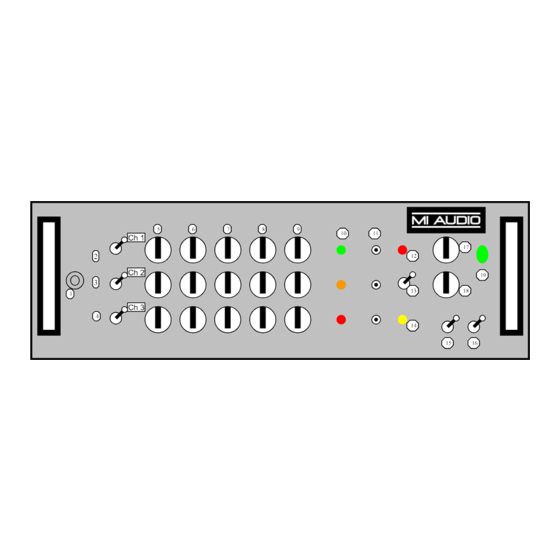 MI-Audio Soldano X88R User Manual