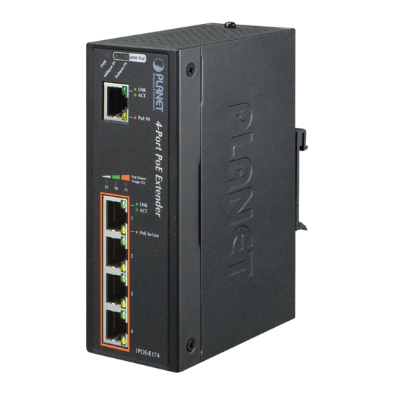 Planet IPOE-E174 User Manual