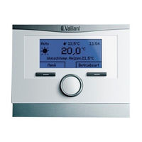 Vaillant multiMATIC VRC 700/5 Operating Instructions Manual
