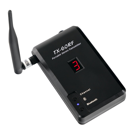 BEATFOXX Icarus SDR-6 Transmitter Manuals