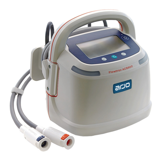 Arjo Flowtron ACS900 Instructions For Use Manual