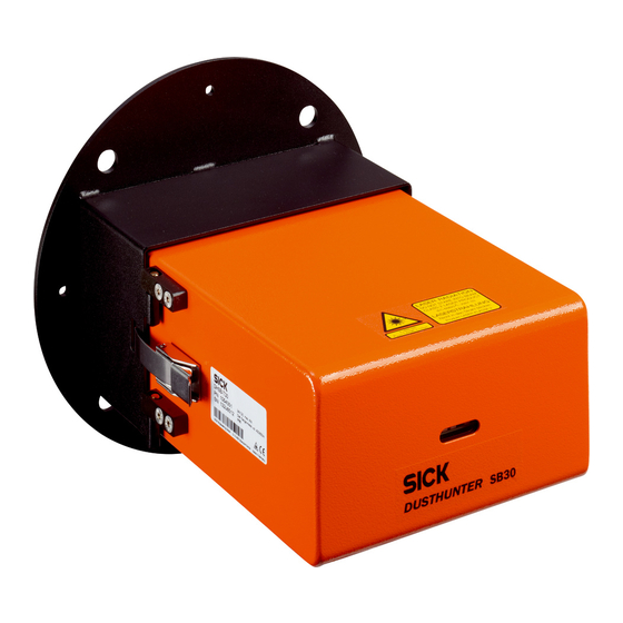SICK DUSTHUNTER SB30 Operating Instructions Manual