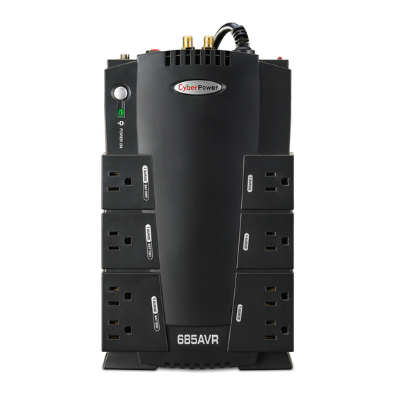 CyberPower CP685AVR-G User Manual