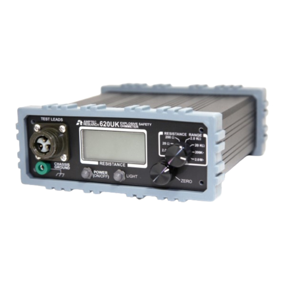 Amptec Research 620UK-4 Maintenance And Operation Manual