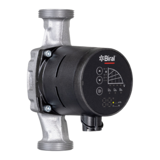 Biral PrimAX RED T2 Quick Manual