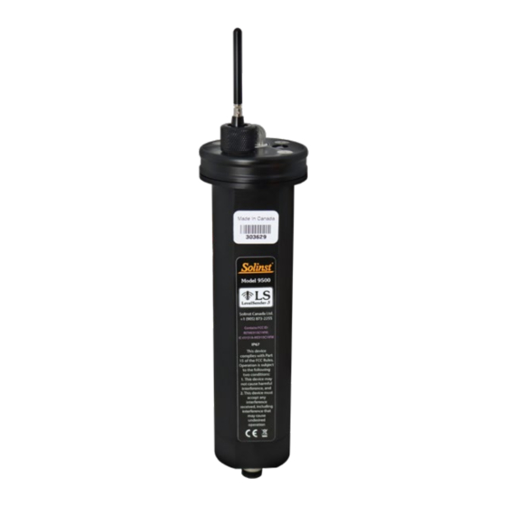 Solinst Cloud LevelSender 5 Quick Start Manual