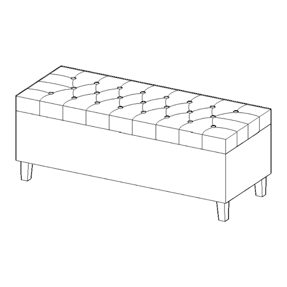 Madison Park SHANDRA BENCH Assembly Instructions