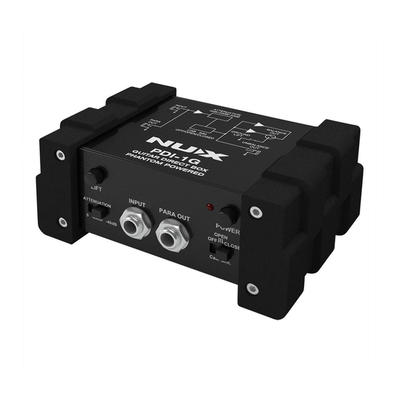 nux PDI-1G User Manual