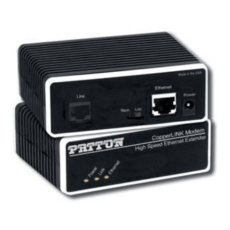 Patton electronics CopperLINK 2172 User Manual