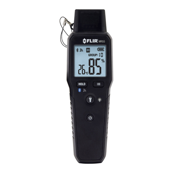 FLIR MR55 Quick Start Manual