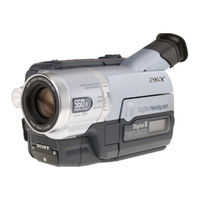 Sony Handycam Vision CCD- TRV107 Hi8 Operating Instructions Manual