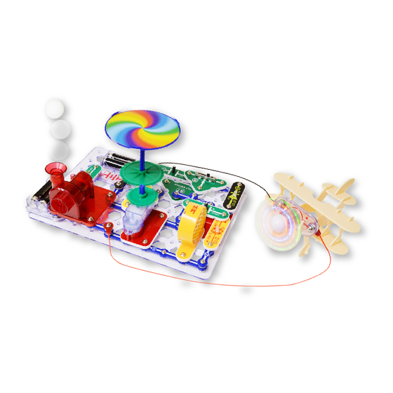 Elenco Electronics SNAP CIRCUITS MOTION SCM-165 Manual